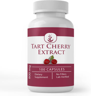 Pure Original Ingredients Tart Cherry Extract (100 Capsules) Always Pure, No Additives Or Fillers, Lab Verified