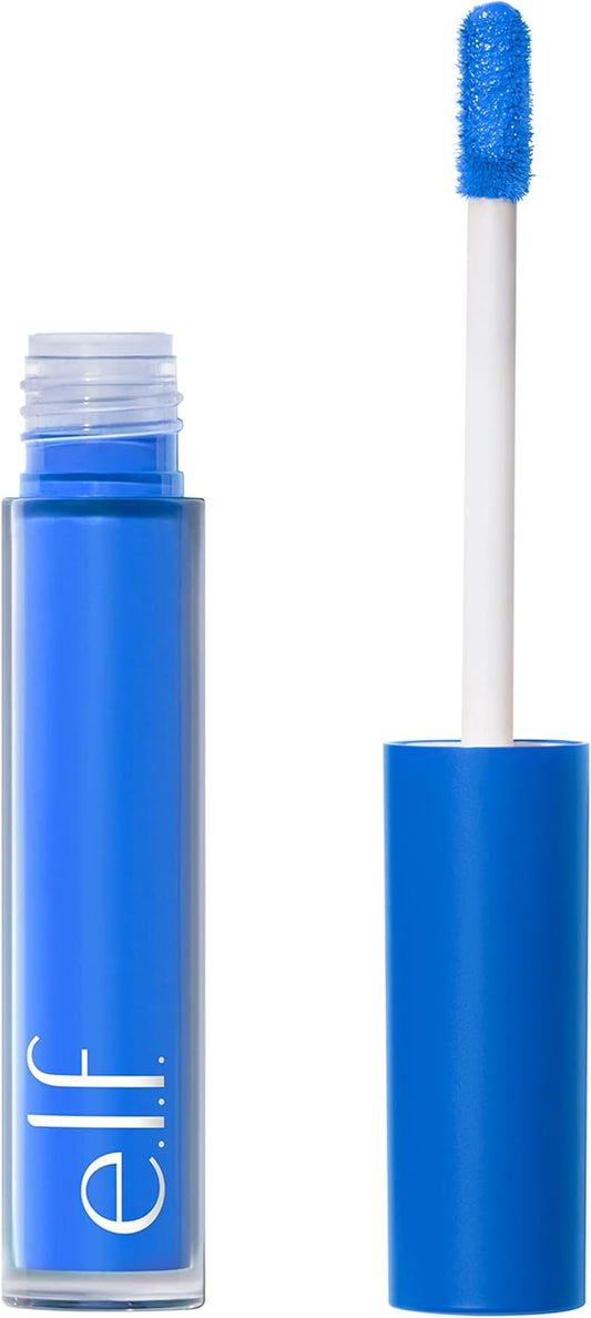 E.L.F. Camo Colour Corrector, Hydrating & Long-Lasting Colour Corrector For Camouflaging Discolouration, Dullness & Redness, Vegan & Cruelty-Free, Blue