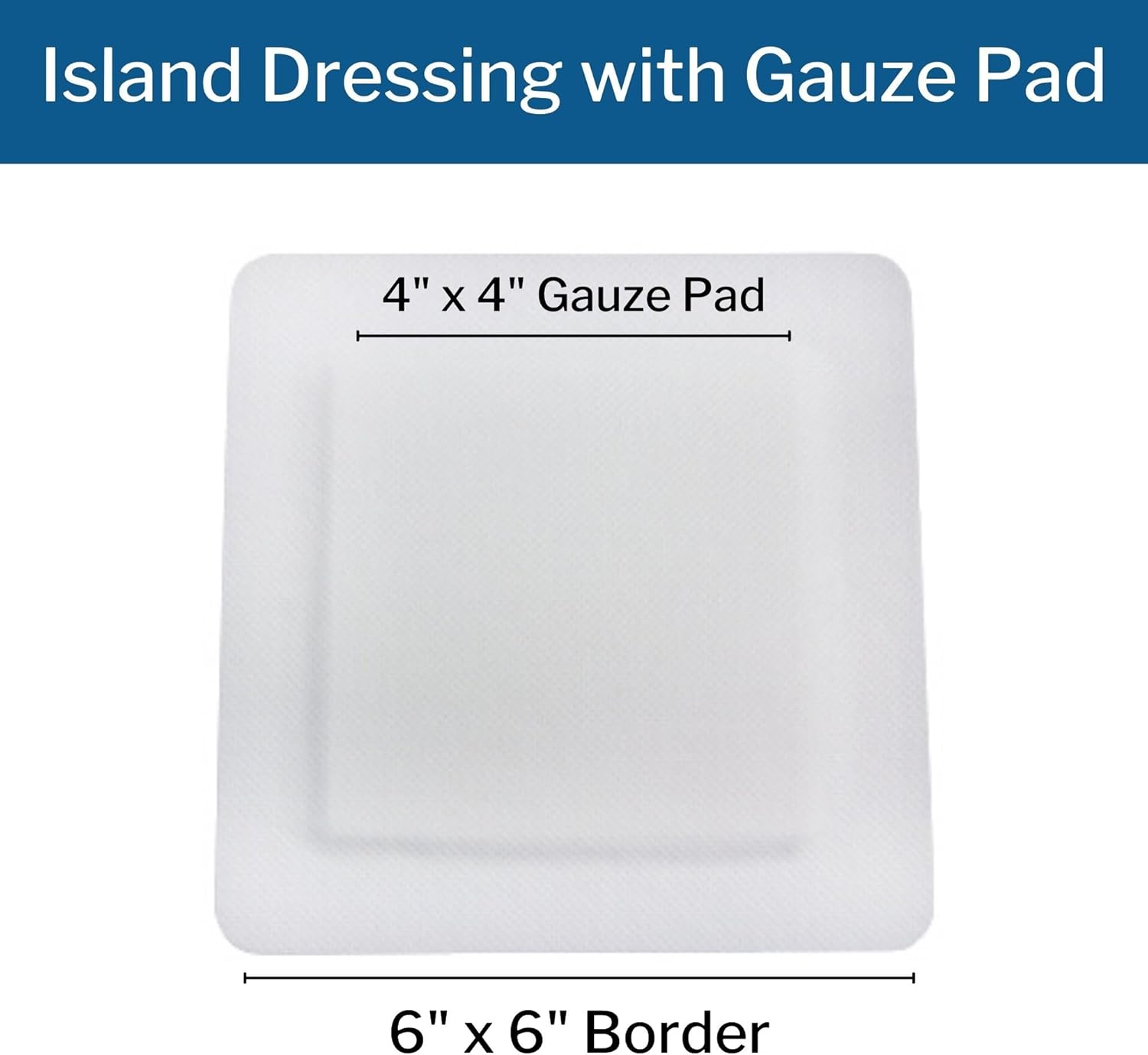 McKesson Non-Woven Adhesive Dressing, Non-Sterile Gauze Pads, 6 x 6 in, 1 Count, 30 Packs, 30 Total : Health & Household