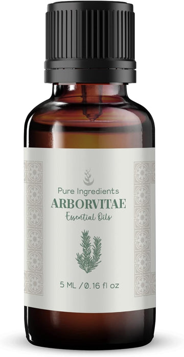 Pure Original Ingredients Arborvitae Essential Oil (5 Ml) Warm, Earthy Aroma