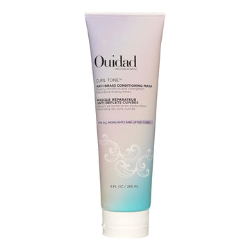 Ouidad Curl Tone Anti-Brass Conditioning Mask ?9 fl oz, Purple