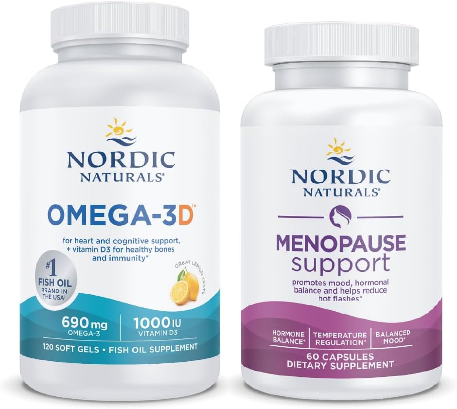 Nordic Naturals Starter Pack - Menopause Support and Omega-3D