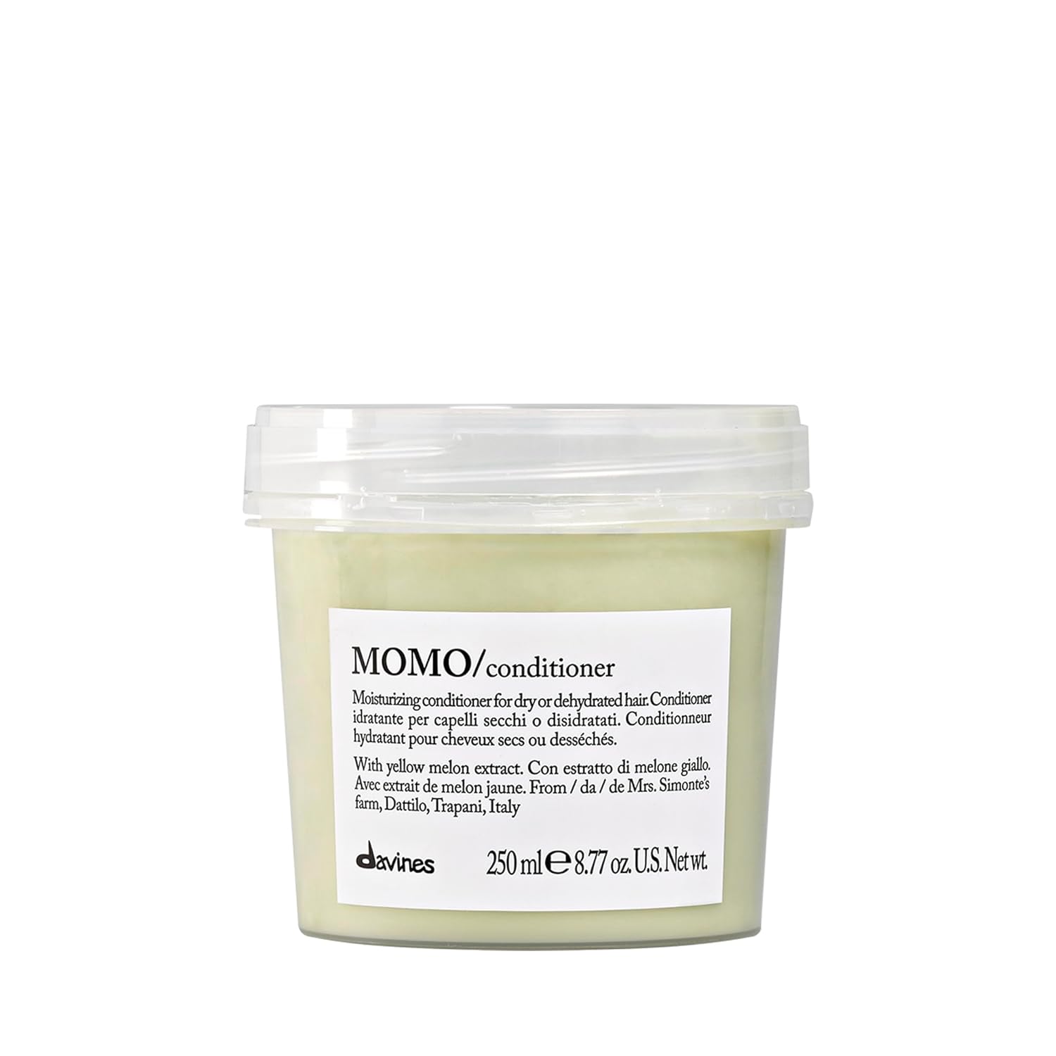 Davines Momo Conditioner, Hydration And Detangling Formula For Soft And Silky Hair