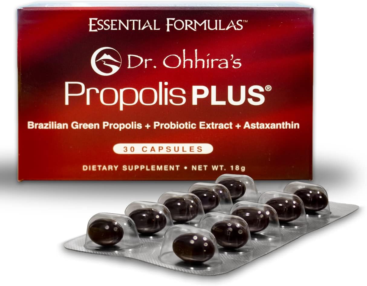 Dr. Ohhira'S Propolis Plus With Brazilian Green Propolis, 120 Capsules