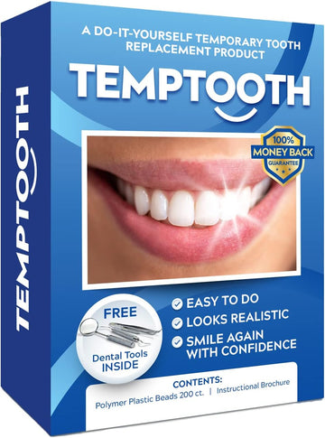 Temptooth #1 Seller Trusted Patented Temporary Tooth Replacement Product