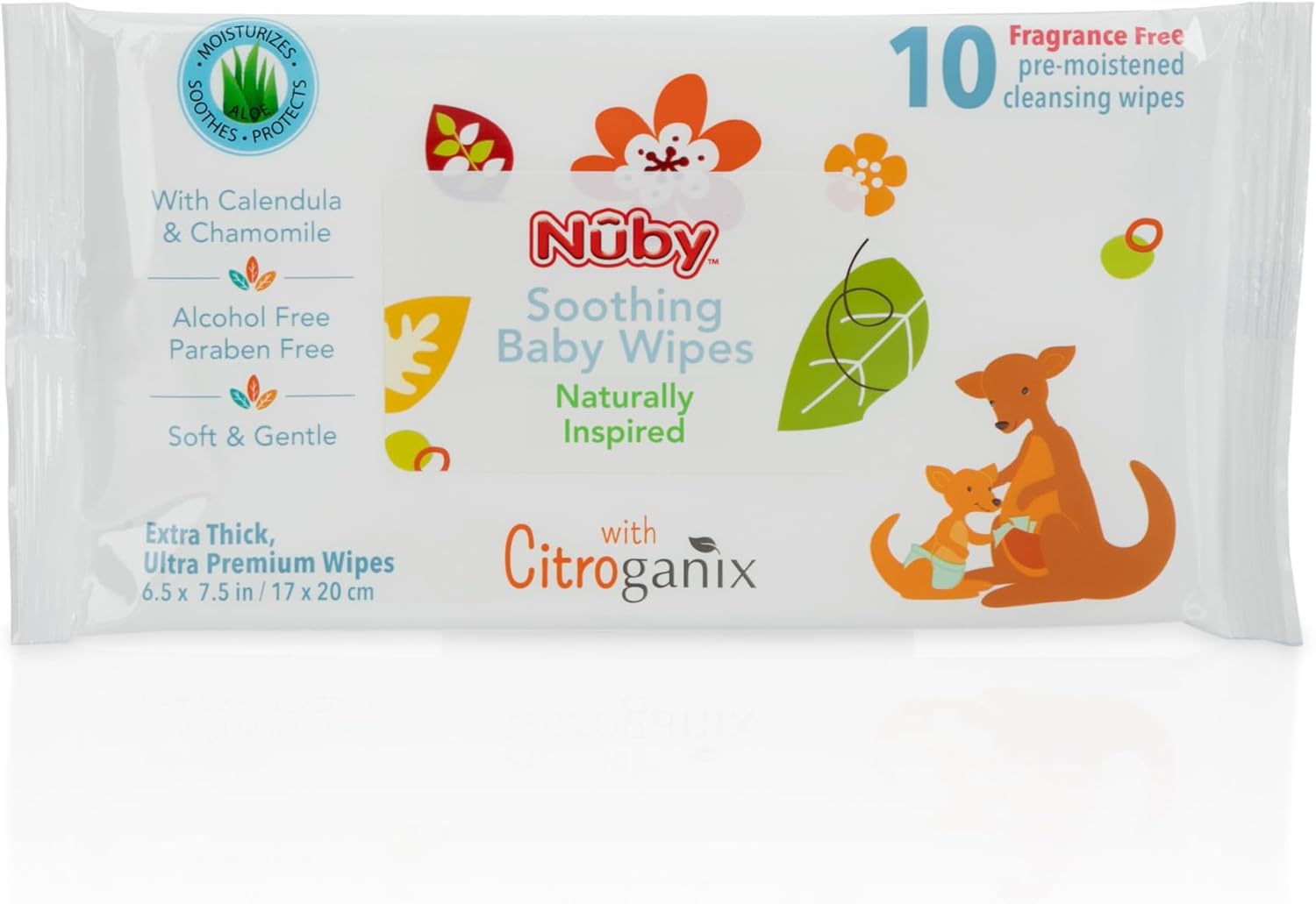 Dr. Talbot'S Soothing Baby Wipes Naturally Inspired With Chamomile, Aloe, And Citroganix, Fragrance Free, Extra Thick, 240 Count : Baby