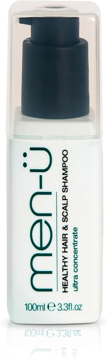 Men-Ü Healthy Hair & Scalp Shampoo, Up To 120 Shampoos – Long Lasting Anti Dandruff Shampoo, Overcome Dandruff, Flaky, Itchy Scalp 100Ml