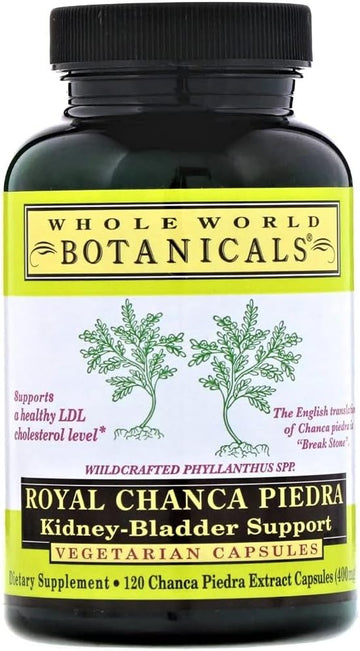 Whole World Botanicals Royal Chanca Piedra™ Kidney-Bladder Support 120 Veg Capsules, For Kidney And Bladder Health