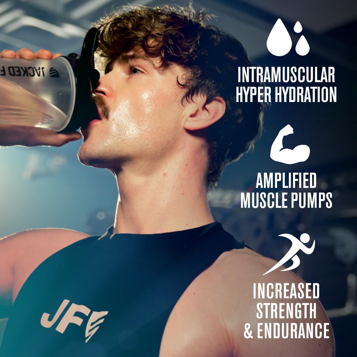 Jacked Factory Glycerol Pump Powder - Cell Volume Hyper Hydrator With Hydroprime Glycerol Powder To Enhance Pumps, Hydration, Muscle Fullness, Endurance, & Performance - 100 Servings, Unflavored : Health & Household