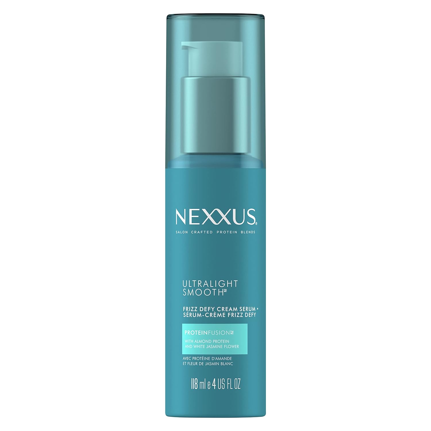 Nexxus Ultralight Smooth Hair Serum For Dry And Frizzy Hair Weightless Smooth Hair Treatment To Block Out Frizz Against Humidity 4 Fl Oz