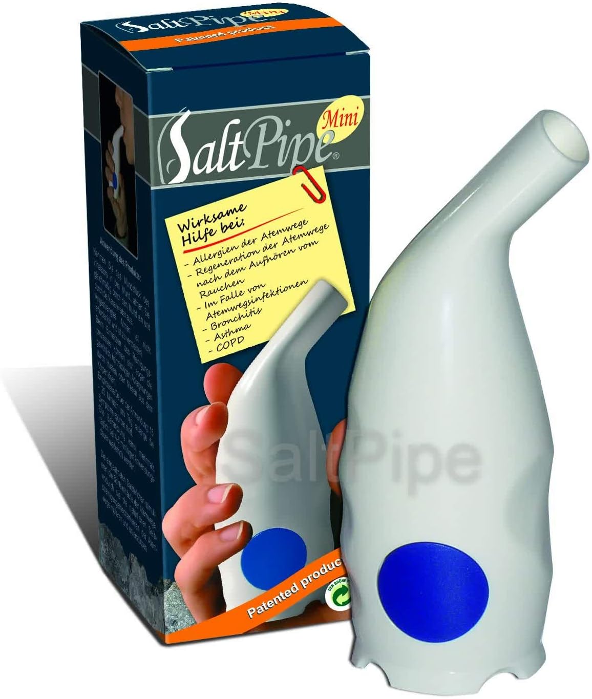 Cisca Easy Saltpipe The Salt Therapy Inhaler For Allergy And Asthma
