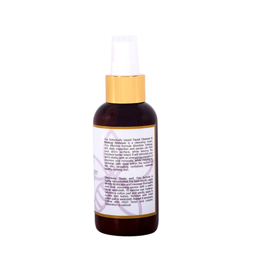 Honey Girl Organics Facial Cleanser, Usda Organic Cleanser & Makeup Remover W/Beeswax, Evoo & Lemon Oil. Remove Dirt, Balance Skin, Ease Inflammation. Naturally Has Pollen, Propolis, Royal Jelly. 4Oz