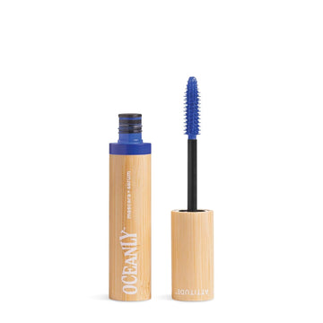 Attitude Oceanly Serum Infused Mascara, Ewg Verified, Eye Lash Serum, Length + Volume, Vegan Beauty And Makeup, Blue, 0.24 Oz