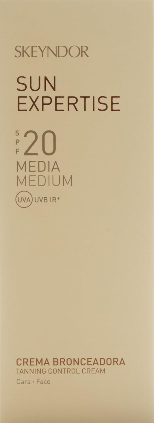 Skeyndor Sun Expertise Medium Spf20 Tanning Control Cream 75Ml