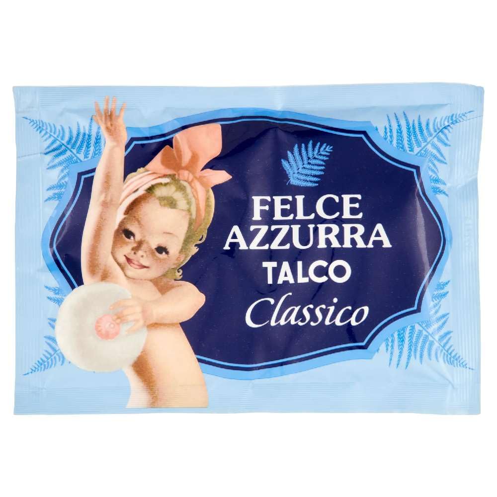 Paglieri: "Felce Azzurra" Refill Envelope, Classic Scent 3.53 Ounce (100gr) Packages (Pack of 4) [ Italian Import ]