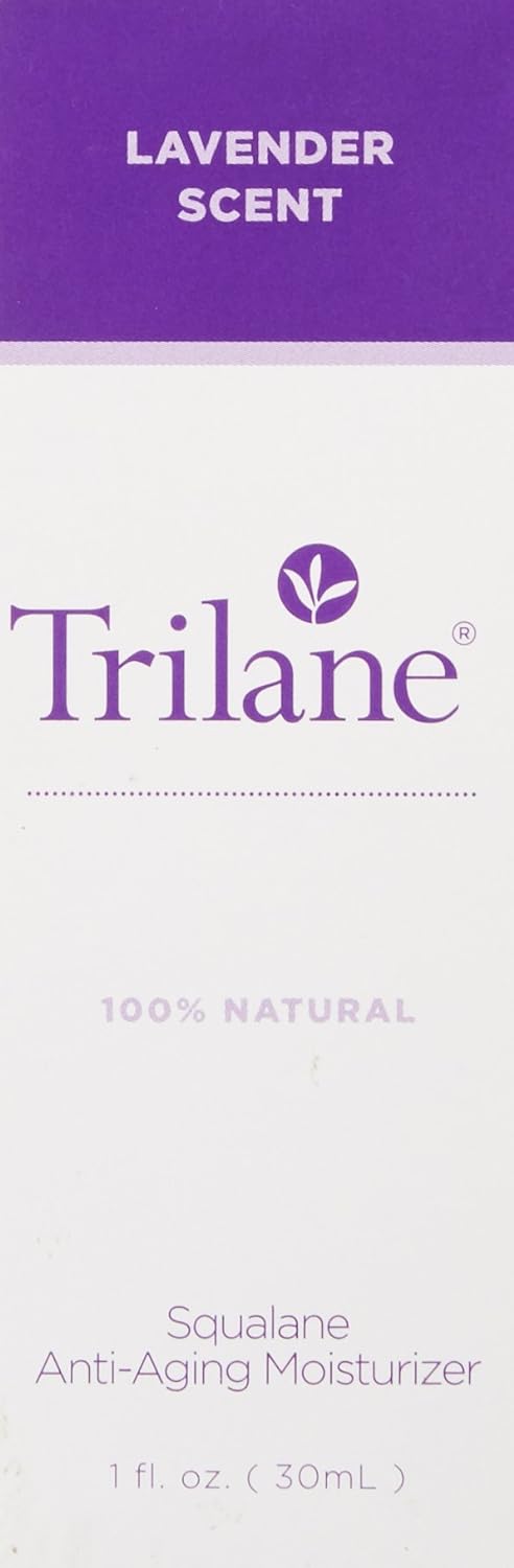 Healthy Directions Trilane Squalane Anti-Aging Moisturizer and Beauty Oil Nourishes and Reduces Dry, Rough, Flaky Skin (Lavender Scented)