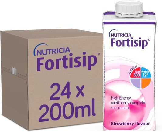 Fortisip Bottle Strawberry 200Ml X24