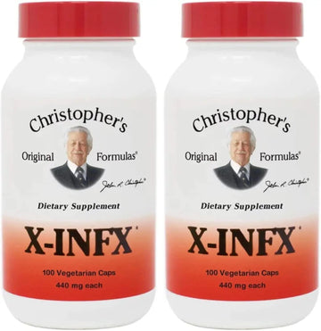 Dr. Christopher'S X-Infx 100 Caps (2 Pack) 440Mg Each