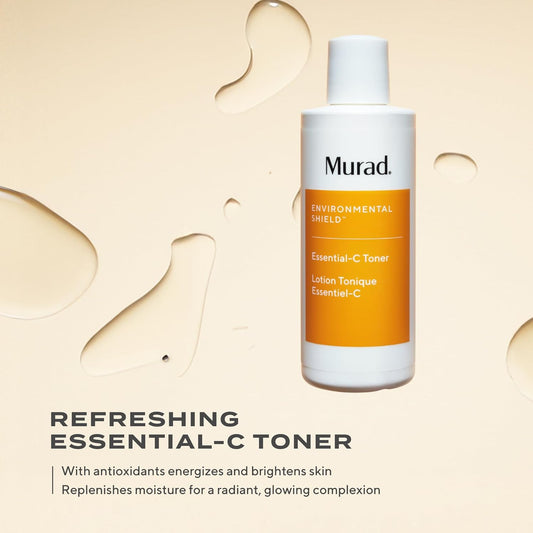 Murad Essential-C Toner - Environmental Shield Hydrating Toner Replenishes Moisture - Refreshing Facial Toner, 6 Fl Oz