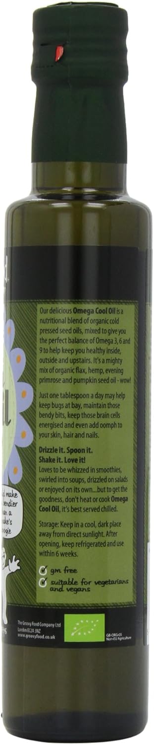 Groovy Foods Organic Cool Oil Rich In Omega 3,6,9, 250Ml