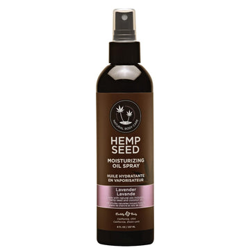 Hemp Seed Moisturizing Oil Spray - 8 Oz - Smooth, Moisturize & Protect Skin - With Vitamin E + Hemp Seed, Coconut & Avocado Oils - Vegan, Cruelty Free