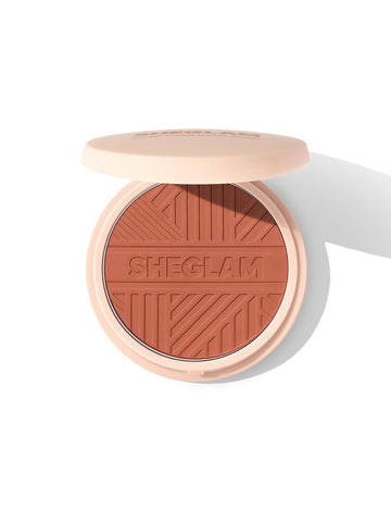 Sheglam Divine Flush Matte Blush Powder Highly Pigmented Non-Fading Long Lasting Glowing Lightweight Natural Blush Face Makeup Party Blush-Good Vibes