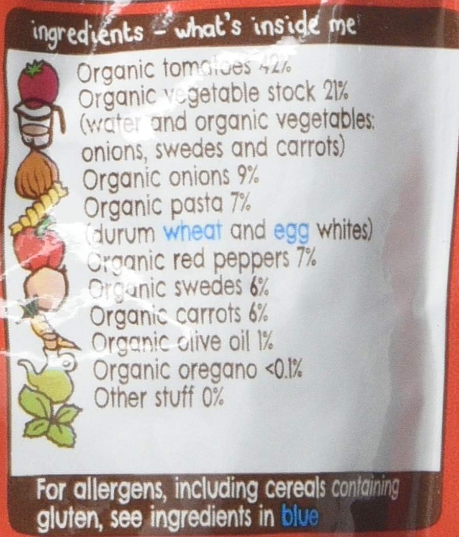 Ellas Kitchen Tomato-Y Pasta Stage 2 130G