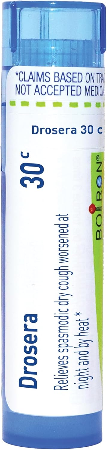 Boiron Drosera Rotundifolia 200Ck Homeopathic Medicine For Coughing - 80 Pellets