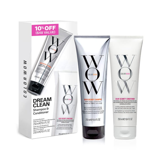 Color Wow Color Security Shampoo & Conditioner Duo Set – For Normal To Thick Hair | Cruelty-Free, Vegan | Achieve Super Glossy, Hydrated Hair