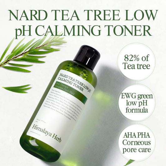 Nard Tea Tree Low Ph Calming Toner 7.77 Fl.Oz