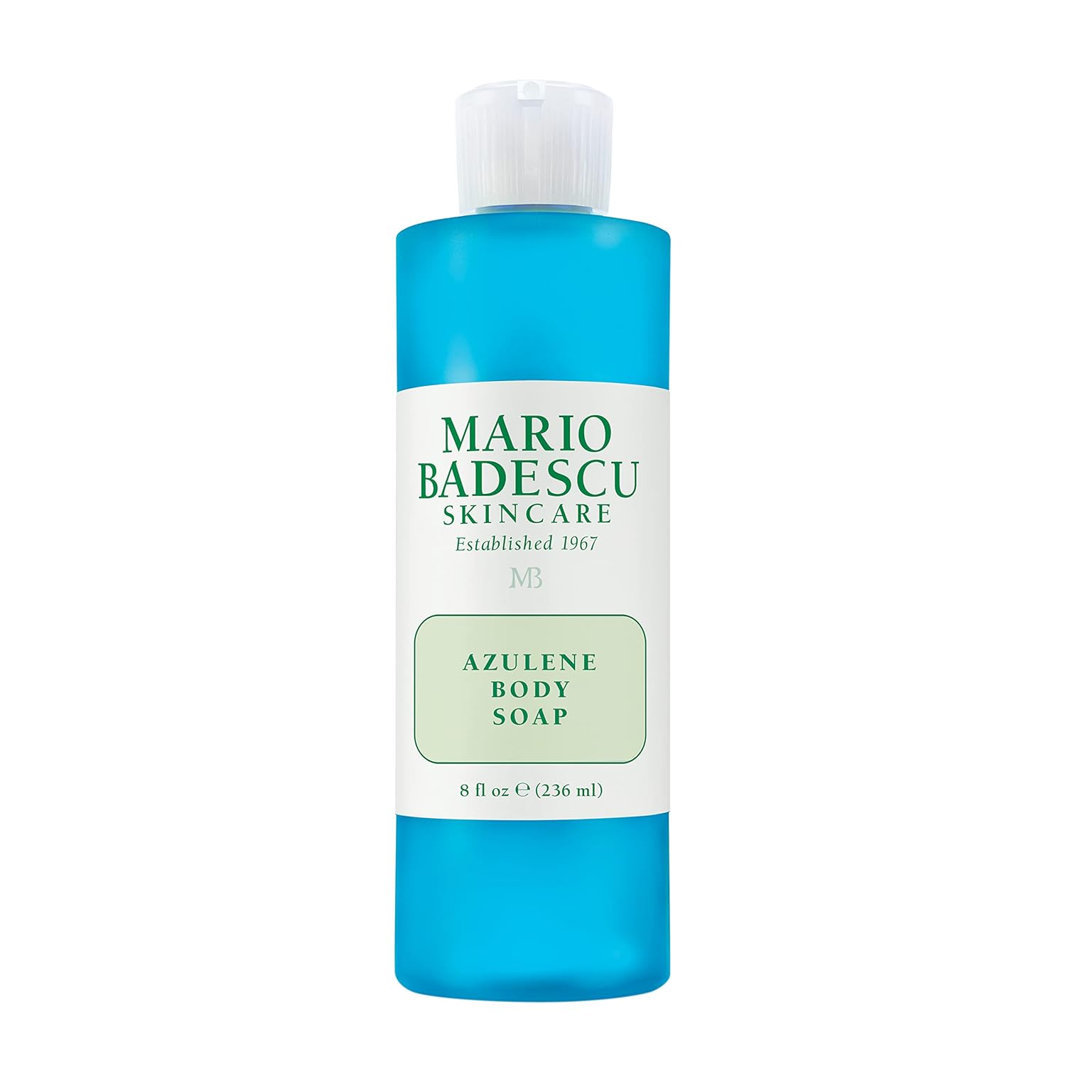 Mario Badescu Azulene Body Soap, Gentle Bath Wash To Soften, Nourish & Cleanse, Comforting Chamomile-Infused Formula For Dry Or Sensitive Skin