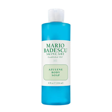 Mario Badescu Azulene Body Soap, Gentle Bath Wash To Soften, Nourish & Cleanse, Comforting Chamomile-Infused Formula For Dry Or Sensitive Skin