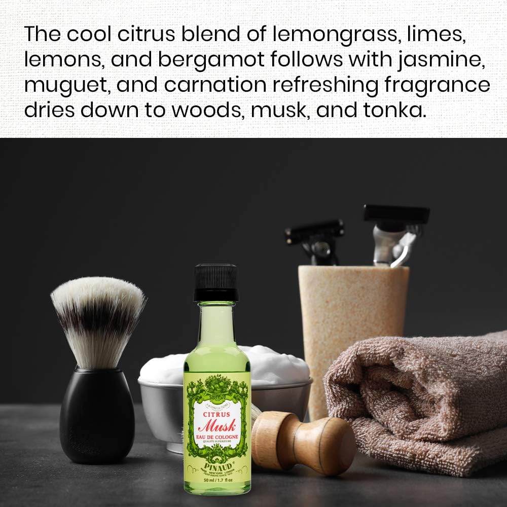 Clubman Citrus Musk After Shave Lotion, Cools, Tones And Refreshes Skin After Shaving 1.7 Fl Oz : Beauty & Personal Care