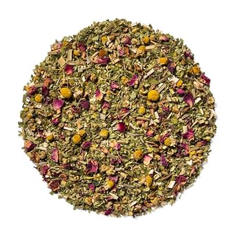 Davidson'S Organics, Moringa Strawberry Rose, Loose Leaf Tea, 16-Ounce Bag