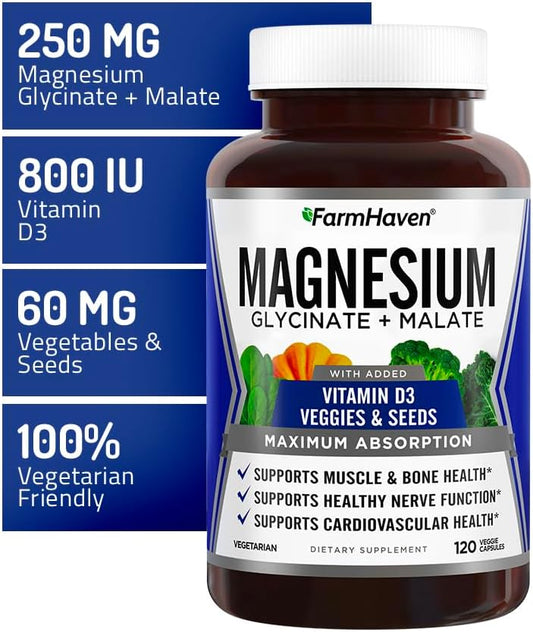 FarmHaven Magnesium + Milk Thistle + Apple Cider Vinegar