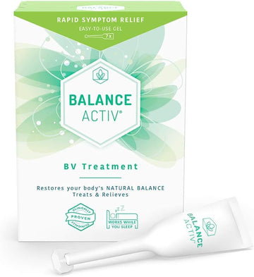 Balance Activ Gel | Bacterial Vaginosis Treatment for Women | Works Naturally to Rapidly Relieve Symptoms of Unpleasant Odour, Discomfort & Discharge Associated with BV | 1 Pack