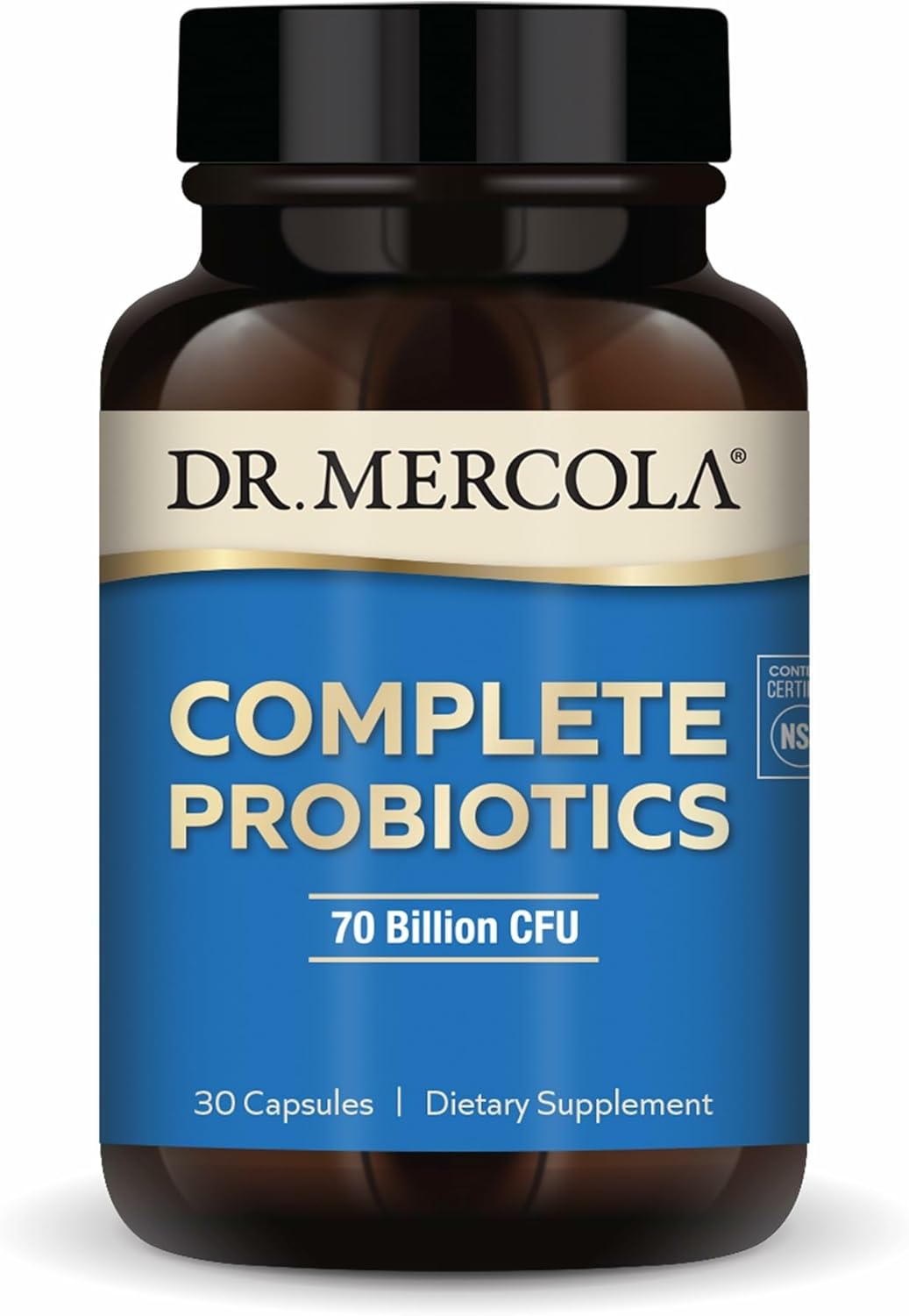Dr Mercola Complete Probiotics 70 Billion Cfu Per 2 Capsules (30 Capsules)