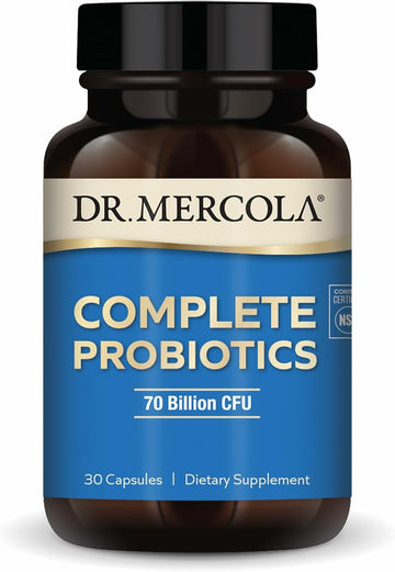 Dr Mercola Complete Probiotics 70 Billion Cfu Per 2 Capsules (30 Capsules)