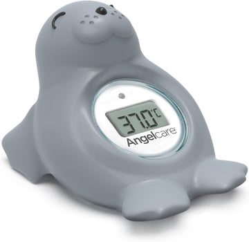 Angelcare Happy Seal Baby Bath Room Thermometer, Grey