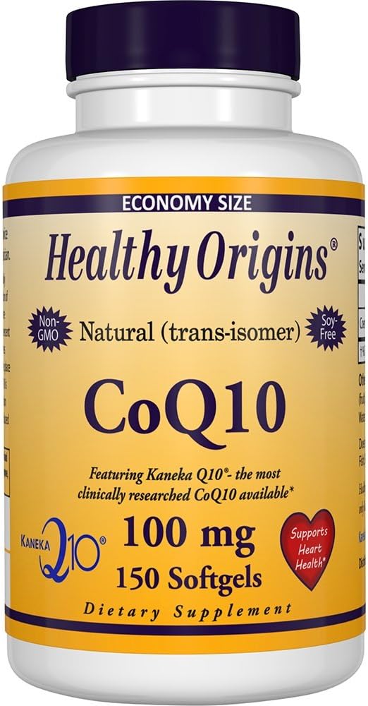 HEALTHY ORIGINS COQ10 100MG,KANEKA Q10, 150 SGEL