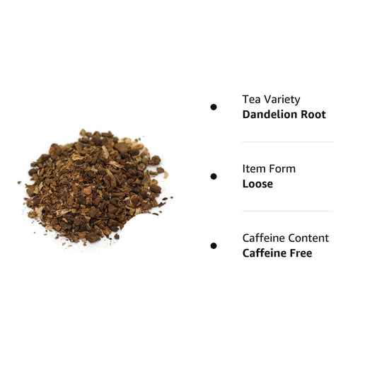 Starwest Botanicals Organic Dandelion Root Roasted Cut [4 Ounces] Loose Tea in Bulk : Grocery & Gourmet Food