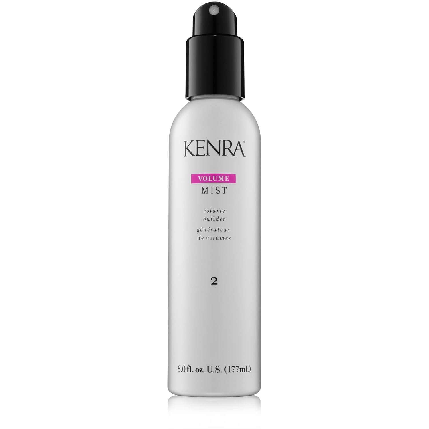 Kenra Volume Mist 2 | Volume Builder | Lightweight, Fine Mist | Low Hold, Flexible Fininsh | Thermal Protection | Volume That Lasts Up To 48 Hours | All Hair Types | 6 Fl. Oz