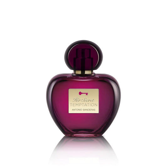 Antonio Banderas Perfumes - Her Secret Temptation - Eau De Toilette For Women - Romantic, Charming And Femenine Fragance - Oriental And Sweet Notes - Ideal For Day Wear - 1.7 Fl Oz