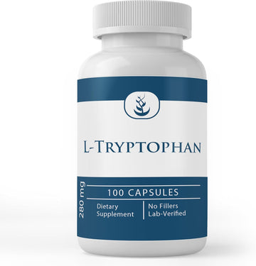 Pure Original Ingredients L-Tryptophan, (100 Capsules) Always Pure, No Additives Or Fillers, Lab Verified