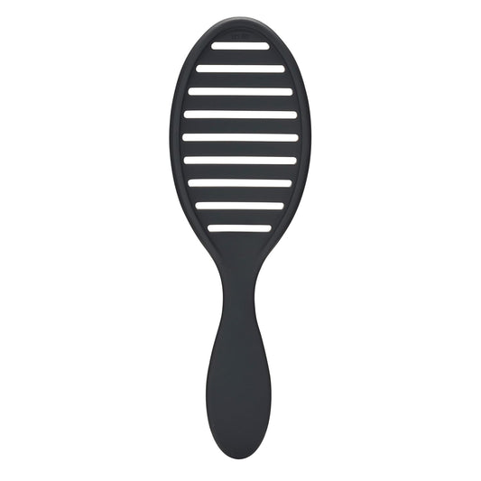 Wet Brush Refresh And Extend Speed Dry Black Detangling Hair Brush -Vented Design And Ultra Soft Heatflex Bristles Are Blow Dry Safe -Removes Dirt Excess Oils And Impurities-Charcoal Infused Bristles