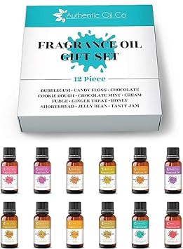 12 Piece 10ml Fragrance Oil Gift Set 3 Sweet : Amazon.co.uk: Health & Personal Care