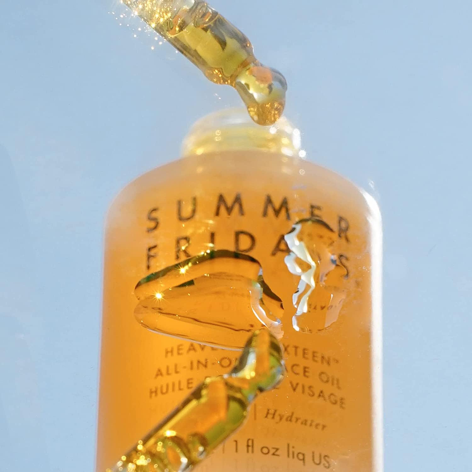 Summer Fridays Heavenly Sixteen All-In-One Face Oil - Hydrating Facial Oil with a Restorative Blend of 16 Non-Comedogenic Oils to Help Condition and Plump Skin (1 Fl Oz) : Beauty & Personal Care