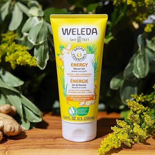 Weleda Aroma Essentials Energy Shower Gel, Parabens Free, 6.8 Fluid Ounce (Pack of 1)