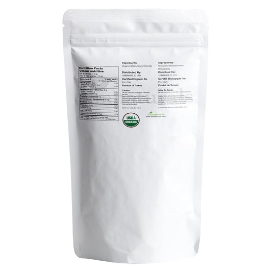 Bitter Apricot Kernels Organic Raw (2 Lb) - Usda Organic Certified – Product Of Turkey