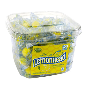 Lemonhead Candy, Lemon, 10 Ounce Bag